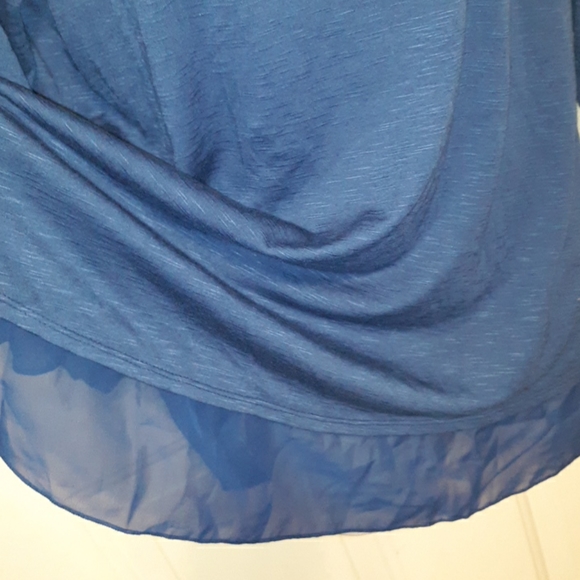 NWT*STYLE & CO*Plus Size Chiffon Hem 3/4 Top - Picture 11 of 12
